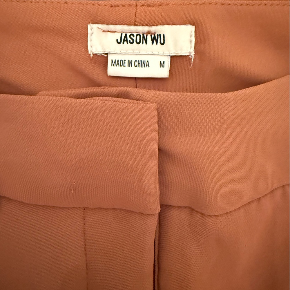 Jason Wu Brown Wide Leg Trousers -Essential Pants